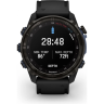 Часы GARMIN DESCENT MK3I – 51 MM CARBON GRAY DLC TITANIUM WITH BLACK SILICONE BAND 11474