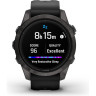 Часы GARMIN EPIX PRO (GEN 2) – SAPPHIRE EDITION CARBON GRAY DLC TITANIUM WITH BLACK BAND 42 мм 010-02802-15
