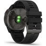 Часы GARMIN FENIX 6X PRO SOLAR TITANIUM CARBON GRAY DLC WITH BLACK BAND 010-02157-21