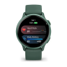 Смарт-часы GARMIN VIVOACTIVE 6 металлик/яшмово-зеленый 010-02985-02